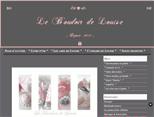 Tablet Screenshot of leboudoirdelouise.org